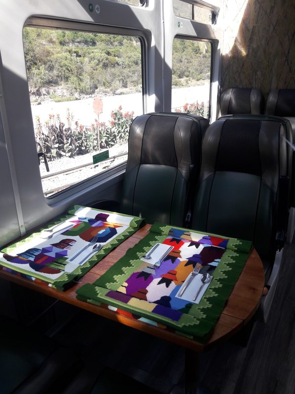 Inside the Peru Train to Machu Picchu