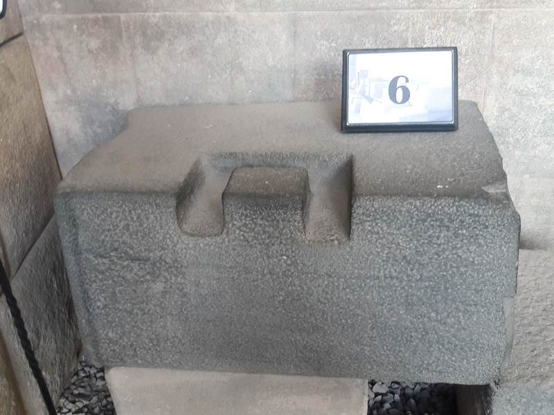 Incan Epoch Stone Pieces used in the construction of walls, water, canals, and ceremonial niches. 