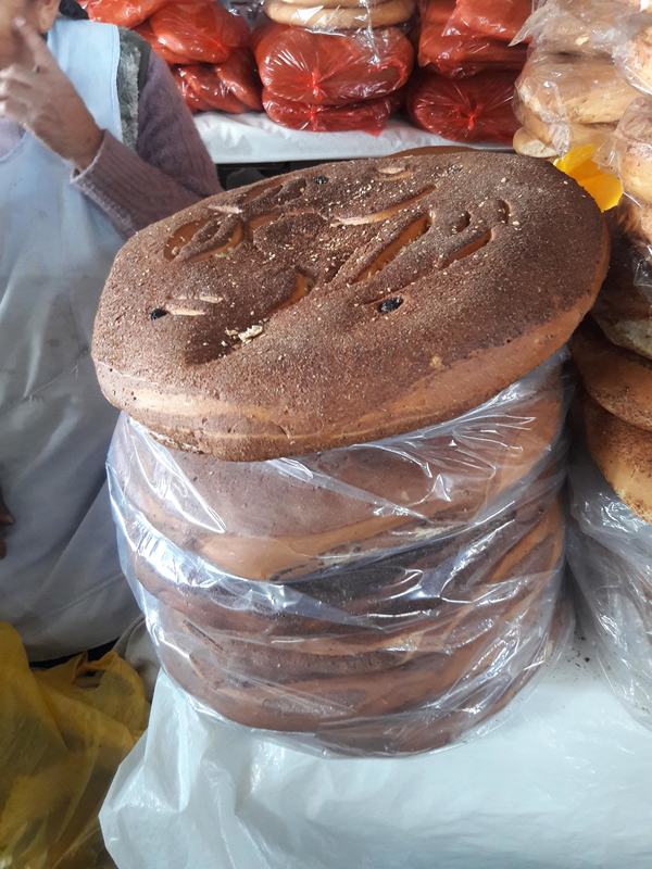 Sweet Bread in San Pedro Market in Cusco