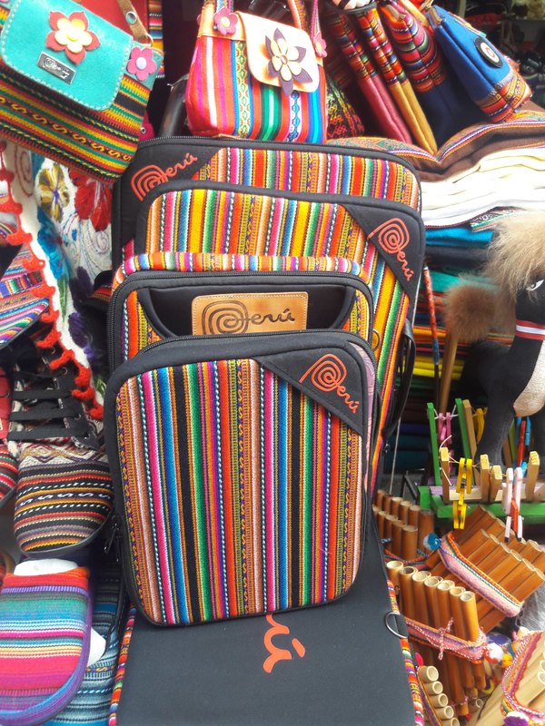 Items in Indian Market in Lima, Peru